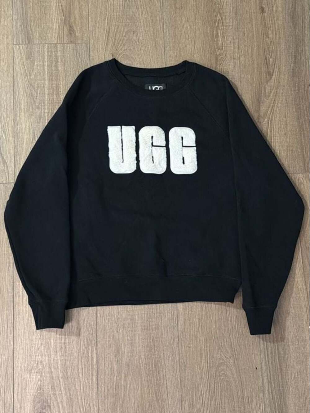 UGG Fuzzy Logo Crewneck Sweatshirt for Women